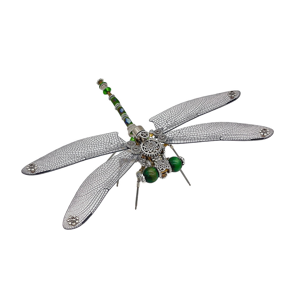 3D Metal Puzzle Punk Insects 200+ PCS, Steampunk Mechanical Model Kit With DIY Assembly, Home Display Desk Decor For Adult Collectors And Creative Gifts