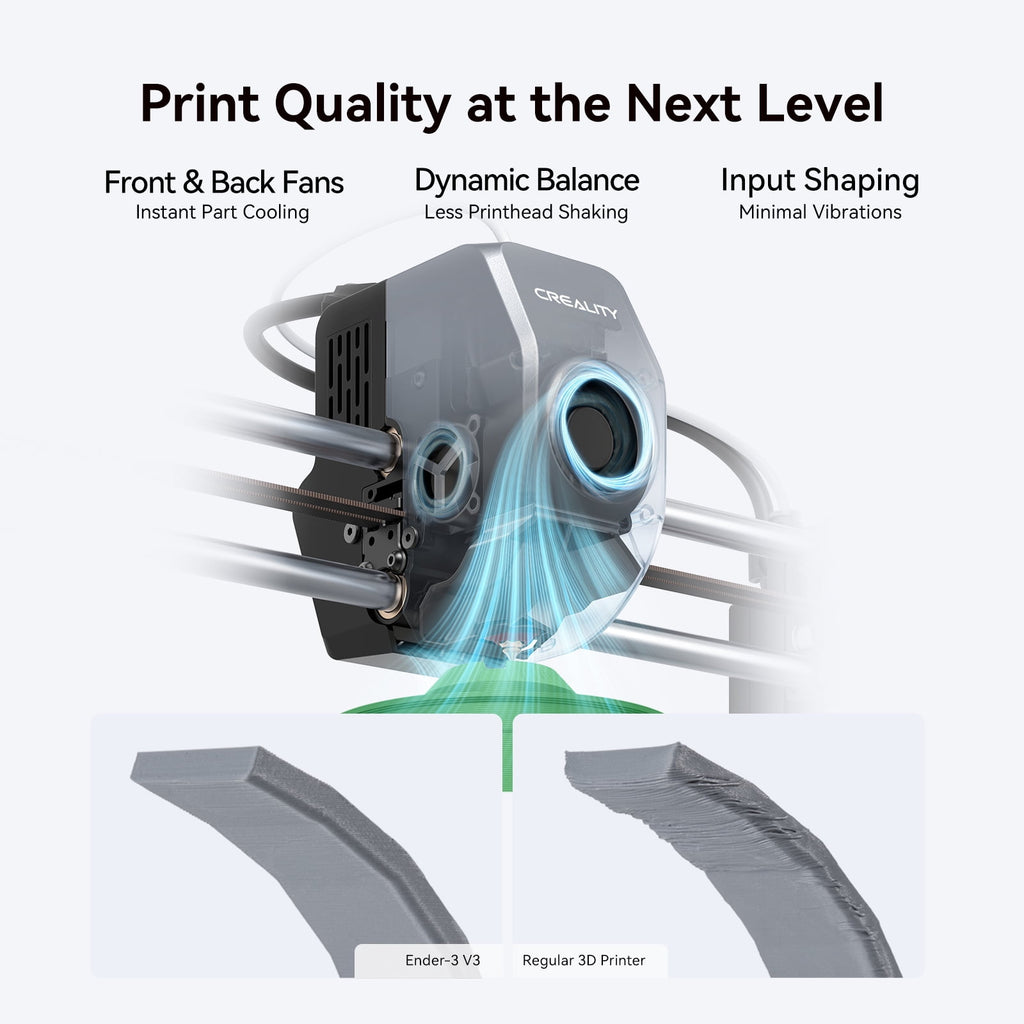 Creality Hi Multicolor 3D Printer for Beginners and Kids Fast 500mm/s, Auto-leveling with AI Camera Large 10.3×10.3×11.8in Build Volume