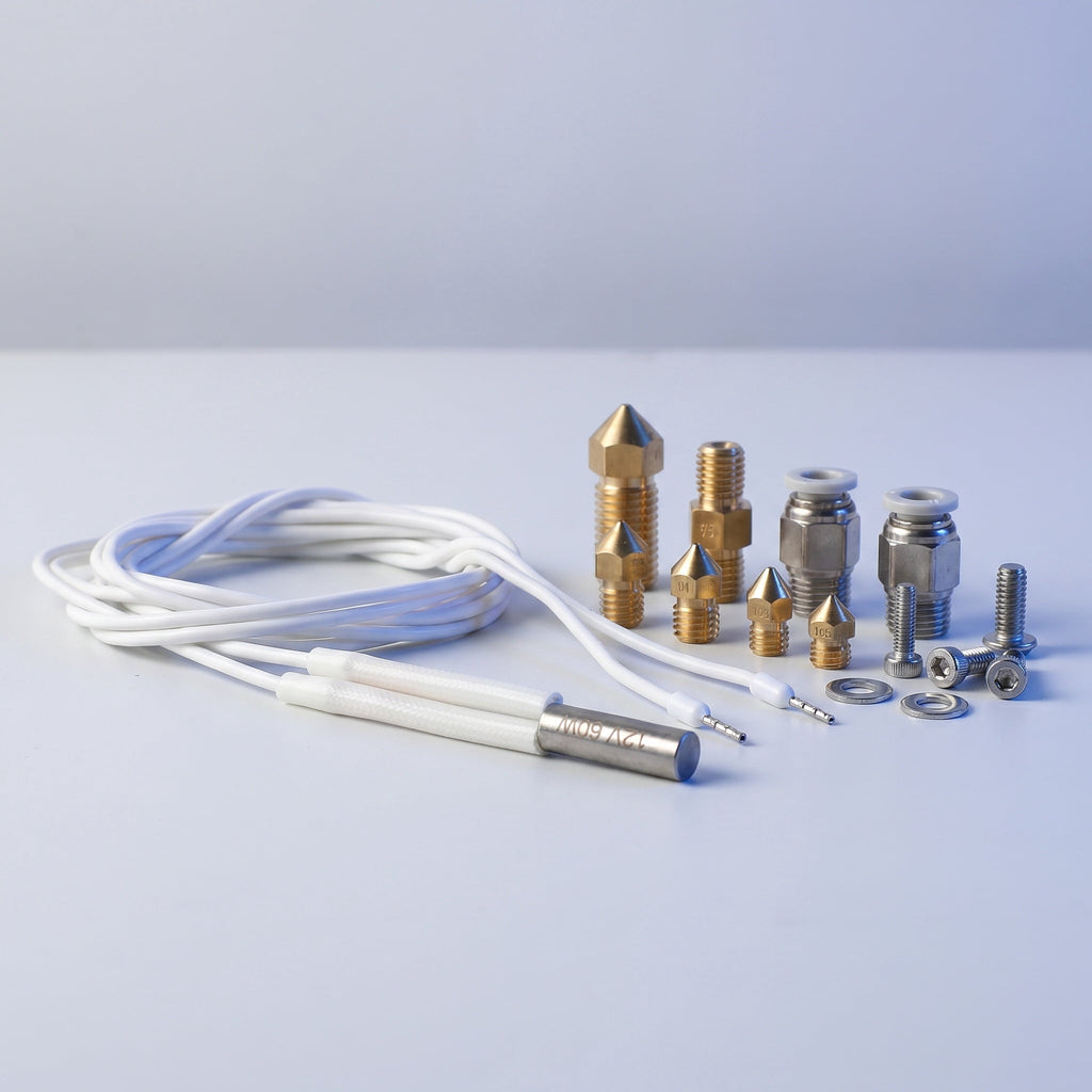 FOMIYES High Temperature 3D Printer Heating Tube White Silicon for Reliable Performance