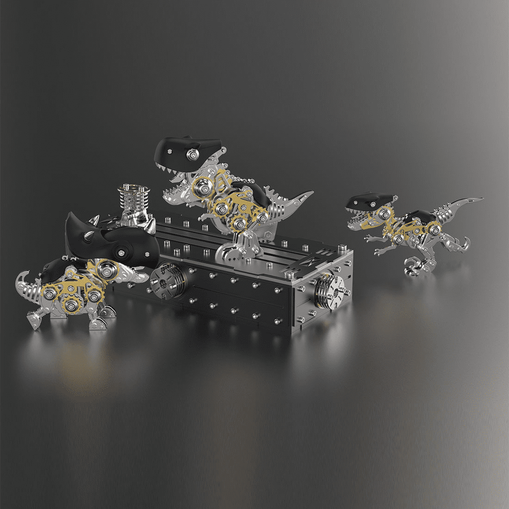 3D Metal Puzzle 339PCS Linglong Fox Hanfei Mechanical Creative DIY Assembly Model Hobby Craft Kit For Desk Display, Home Office Decor, Creative Gifts And Hobbyists