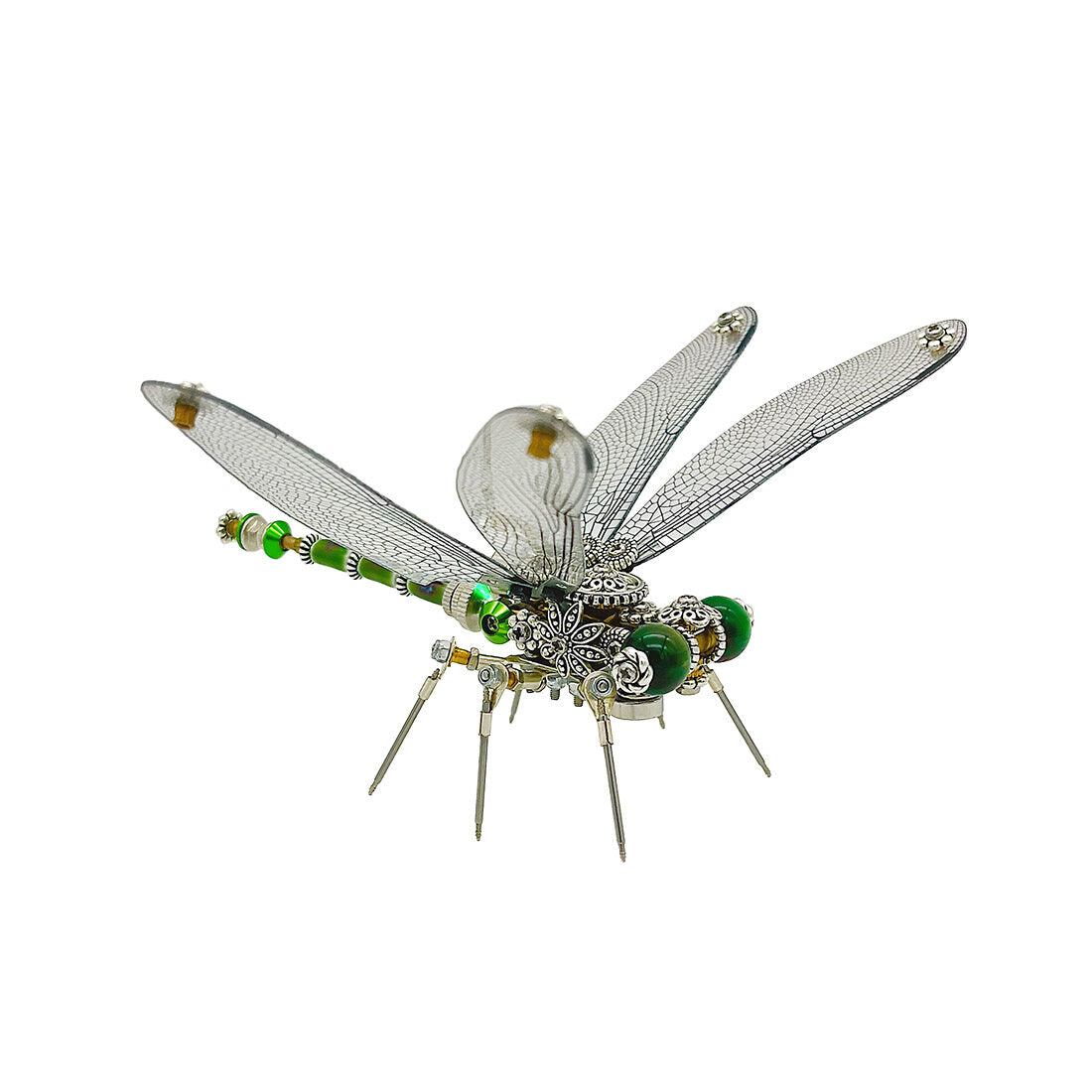 3D Metal Puzzle Punk Insects 200+ PCS, Steampunk Mechanical Model Kit With DIY Assembly, Home Display Desk Decor For Adult Collectors And Creative Gifts