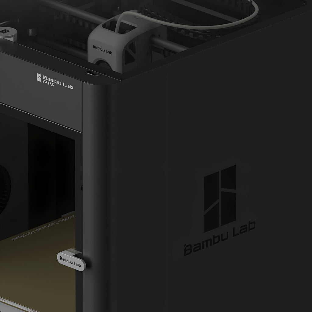 Bambu Lab P1S Craft 3D Printer with Auto-Leveling, Enclosed Frame, 256×256×256 mm Build Volume, 0.1 mm Layer, 0.4 mm Nozzle