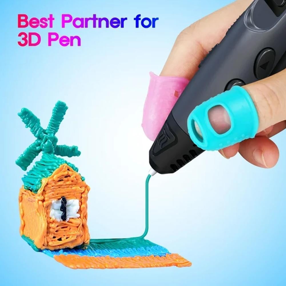 PLA 3D Printing Filament for 3D Pen, 3 Meters Per Color Low Melting Point 3D Pen Refill, Assorted 20 Colors PLA Filament for Handmade 3D Creation Projects