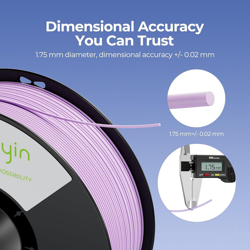 Creality Soleyin Ultra PLA 1.75mm 3D Printing Filament 1kg(Matte Moonstone)
