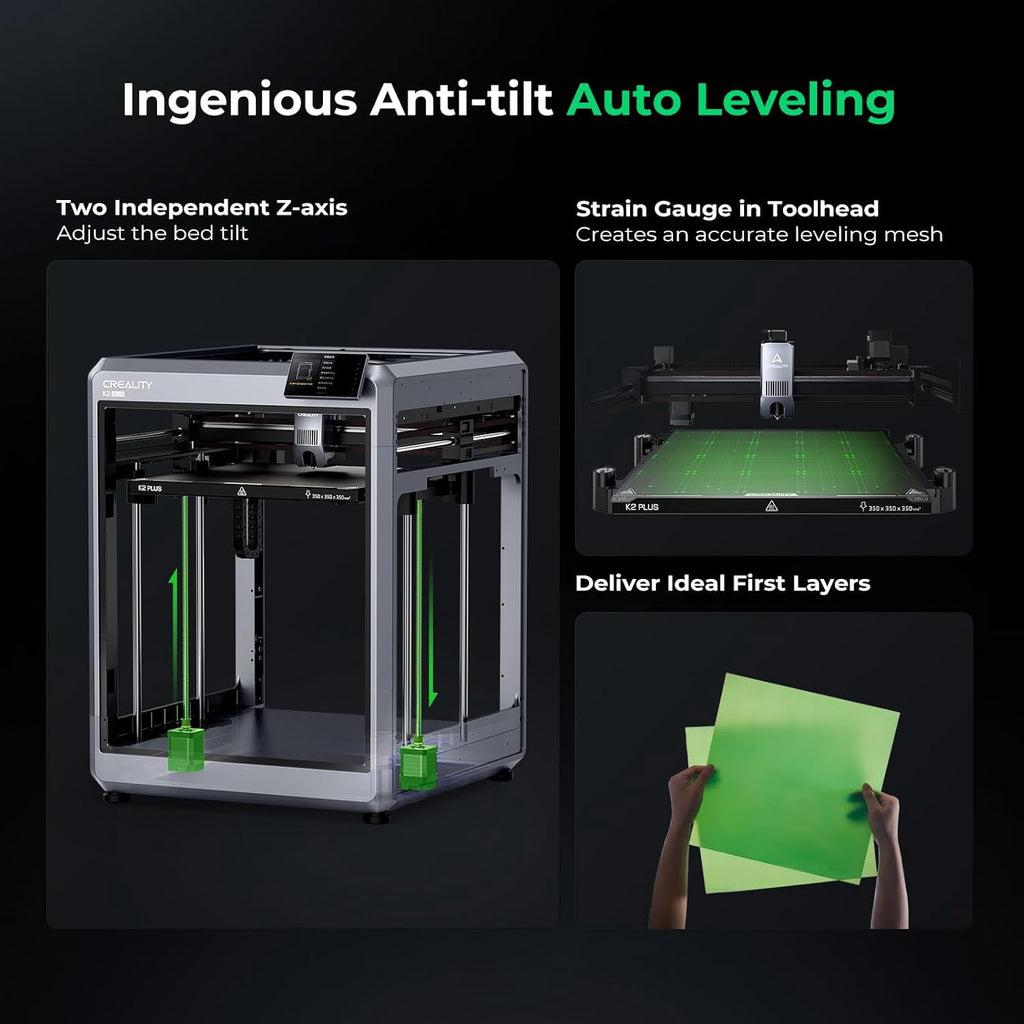 Creality K2 Combo 3D Printer, Multicolor Printing with CFS, 600mm/s Printing Speed, 95% Pre-Assemble