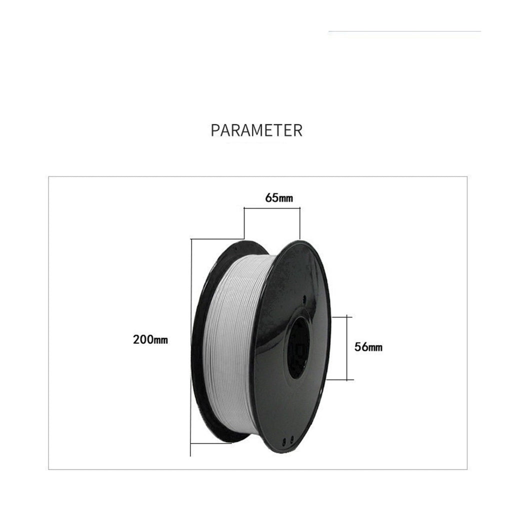 Green PETG Filament, 1.75mm +/-0.02mm for Most 3D Printer & 3D Pen, Solid Yarn 3D Printer Accessory, 1KG Neatly Wound