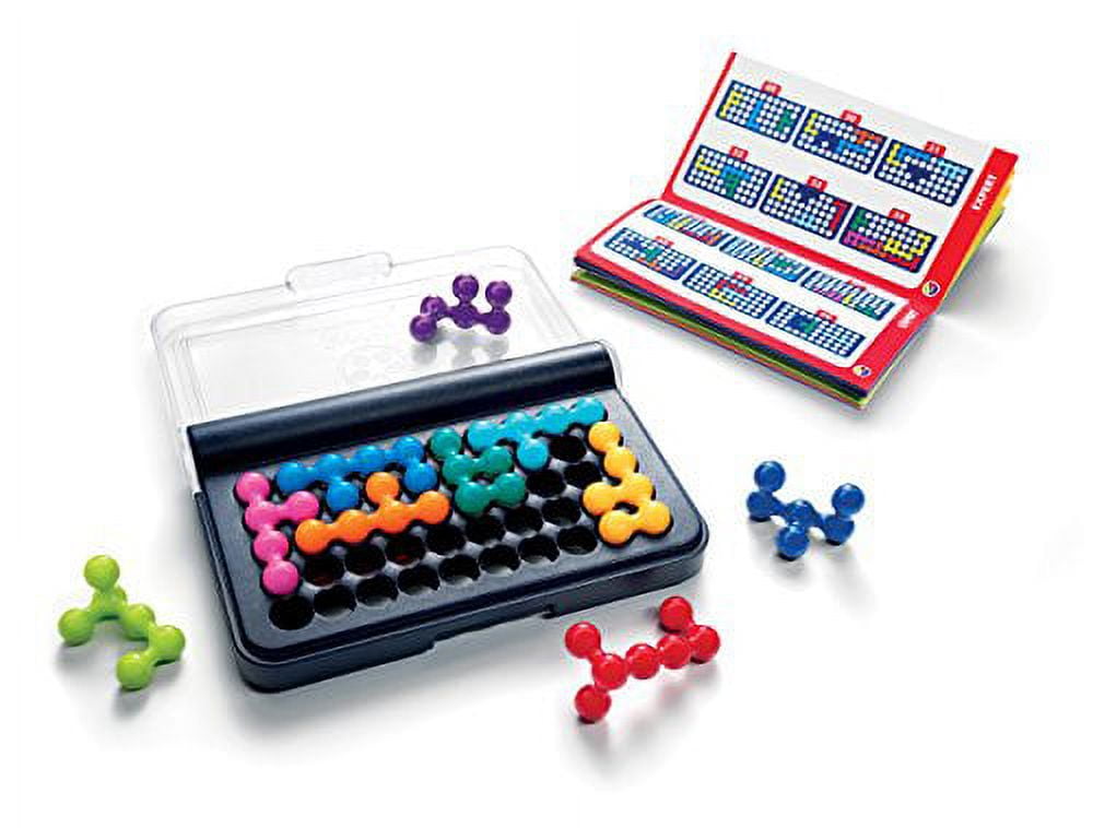 SmartGames IQ Bundles 3D Series: IQ Puzzler Pro & IQ Fit 240 Challanges for Ages 6-Adult