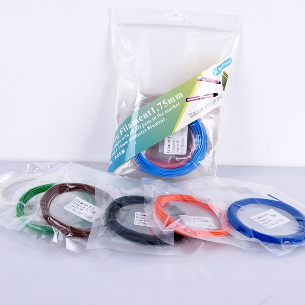 Oasiva 20 Colors 3D Pen Filament 1.75mm PCL Each Color 16.4 Feet 3D Pen Filament
