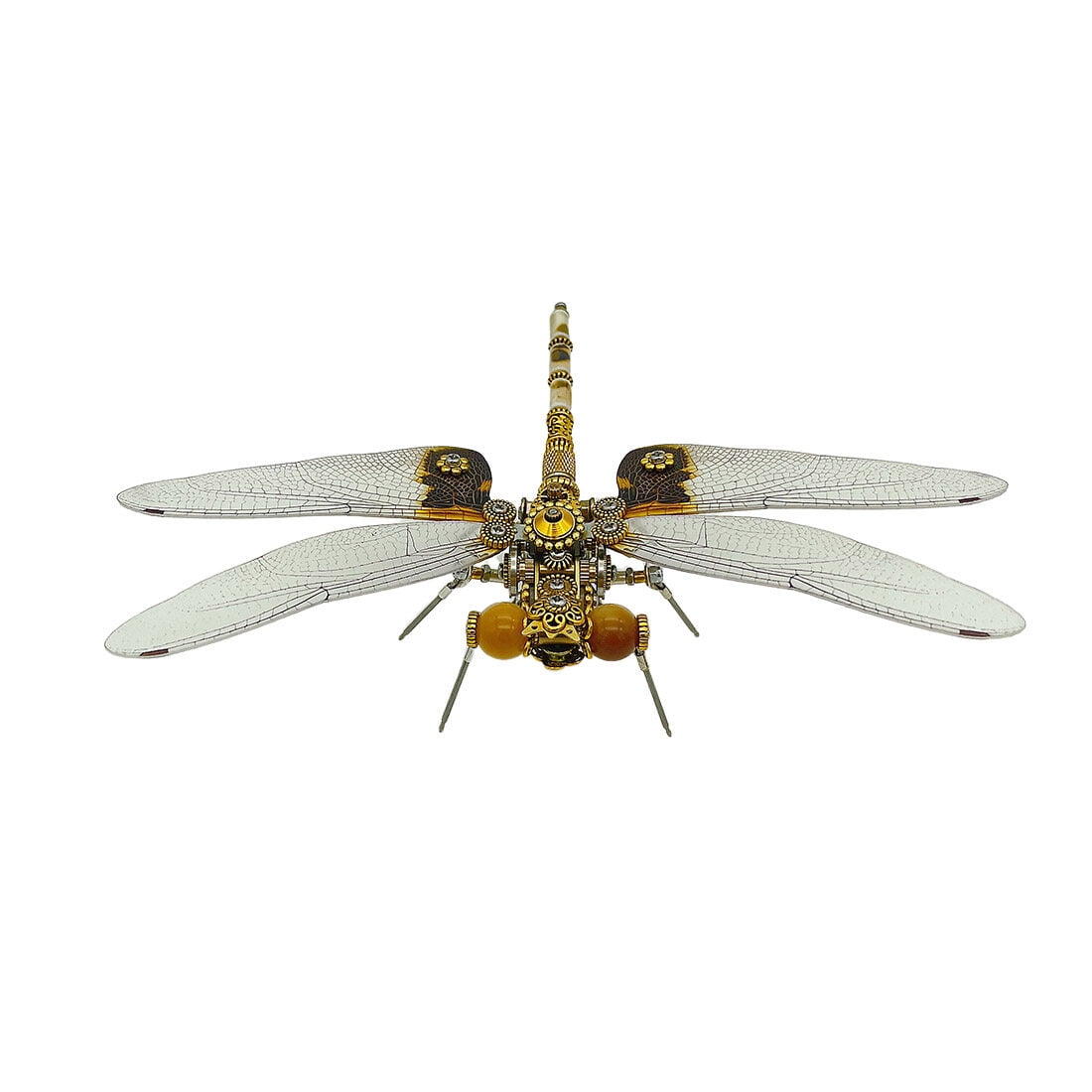 3D Metal Puzzle Punk Insects 200+ PCS, Steampunk Mechanical Model Kit With DIY Assembly, Home Display Desk Decor For Adult Collectors And Creative Gifts