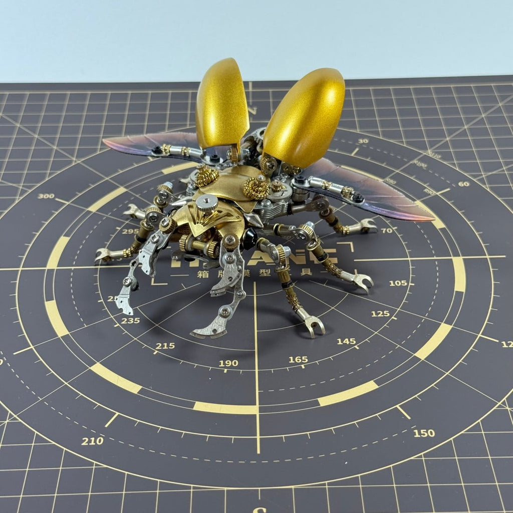 3D Metal Puzzles for Adults Mechanical Wasp Model Kits, Difficult DIY Assembly, Creative Desk Display & Unique Gift for Engineers, Hobbyists, Collectors