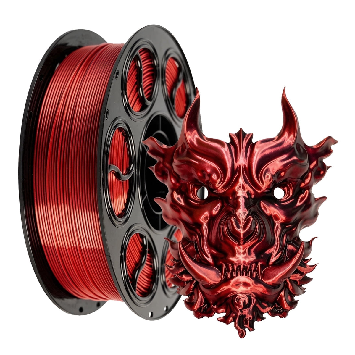 BIOMYL PLA 3D Printer Filament, PLA Filament 1.75mm Metal Gradient Color silk PLA, Tri Gold/Silver/Copper, 1kg Spool, Accuracy +/- 0.03mm