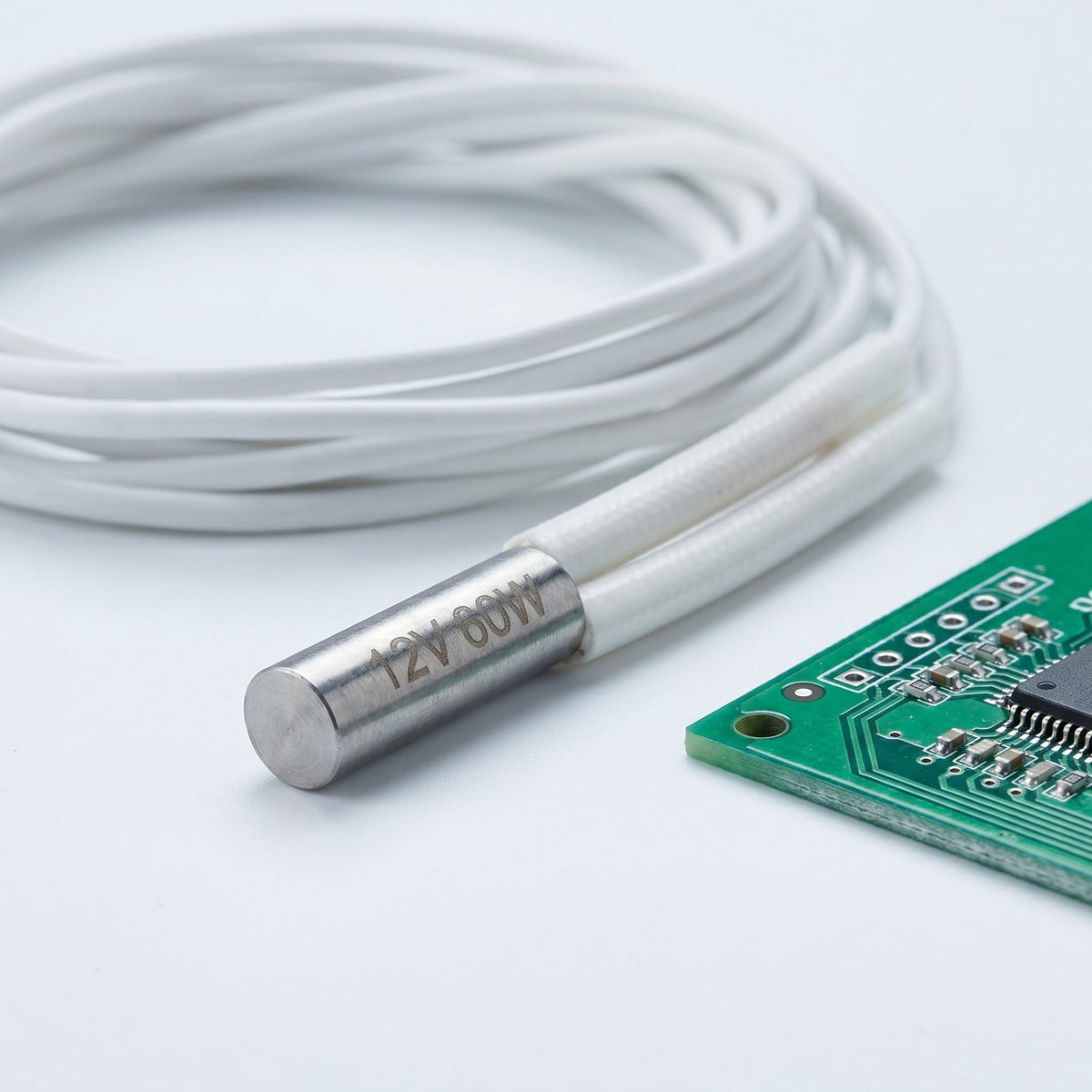 BRIGHTFUFU High Temp White Cartridge Heater for 3D Printer Hotend Easy Installation Replacement