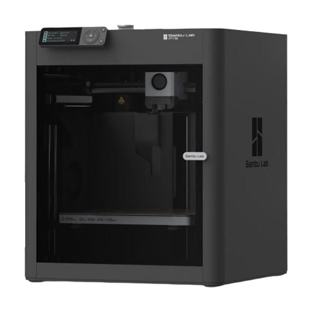Bambu Lab P1S Craft 3D Printer with Auto-Leveling, Enclosed Frame, 256×256×256 mm Build Volume, 0.1 mm Layer, 0.4 mm Nozzle