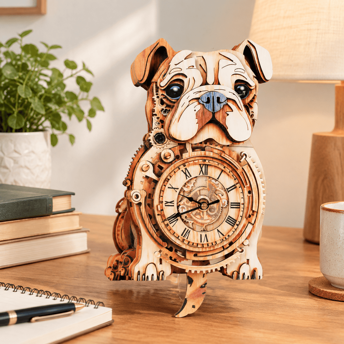 3d Wooden Puzzles For Adults-dachshund Clock Puzzle-adult Crafts