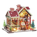 CYFW Book Nook Kit - DIY Miniature House Kit for Adults, Dollhouse Booknook Library Tiny House Bookshelf Decor 3D Wooden Puzzle