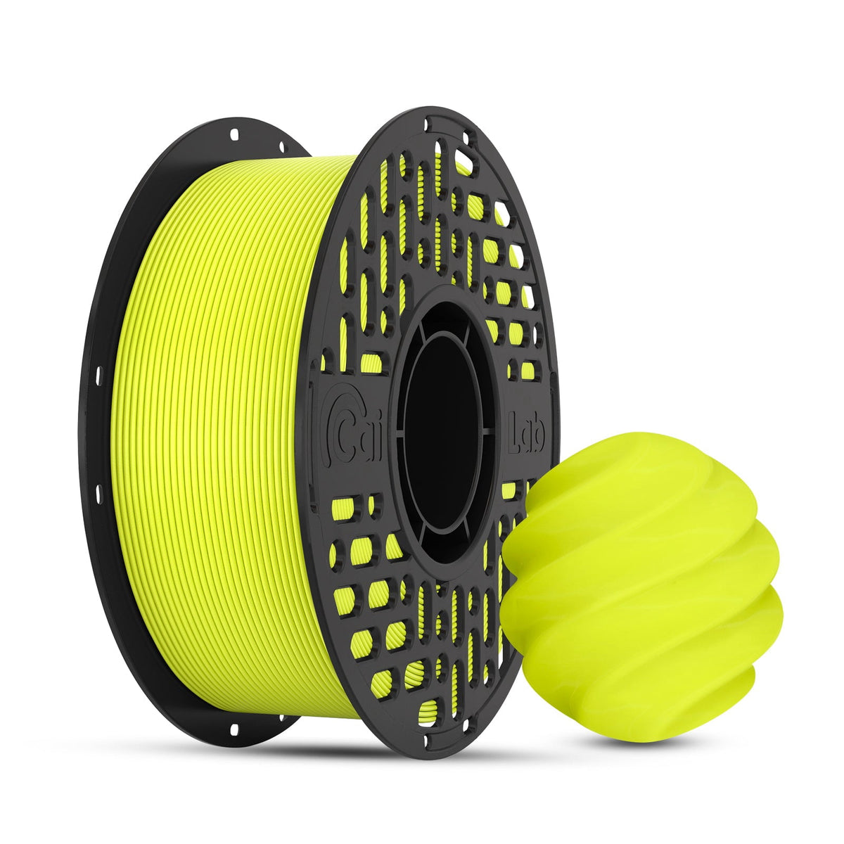 CaiLab PLA+ 3D Printer Filament Fast FDM Printing PLA Low Warping 1.75mm diameter Accuracy +/- 0.02mm 2.2lbs(1KG) Spool Olive Green
