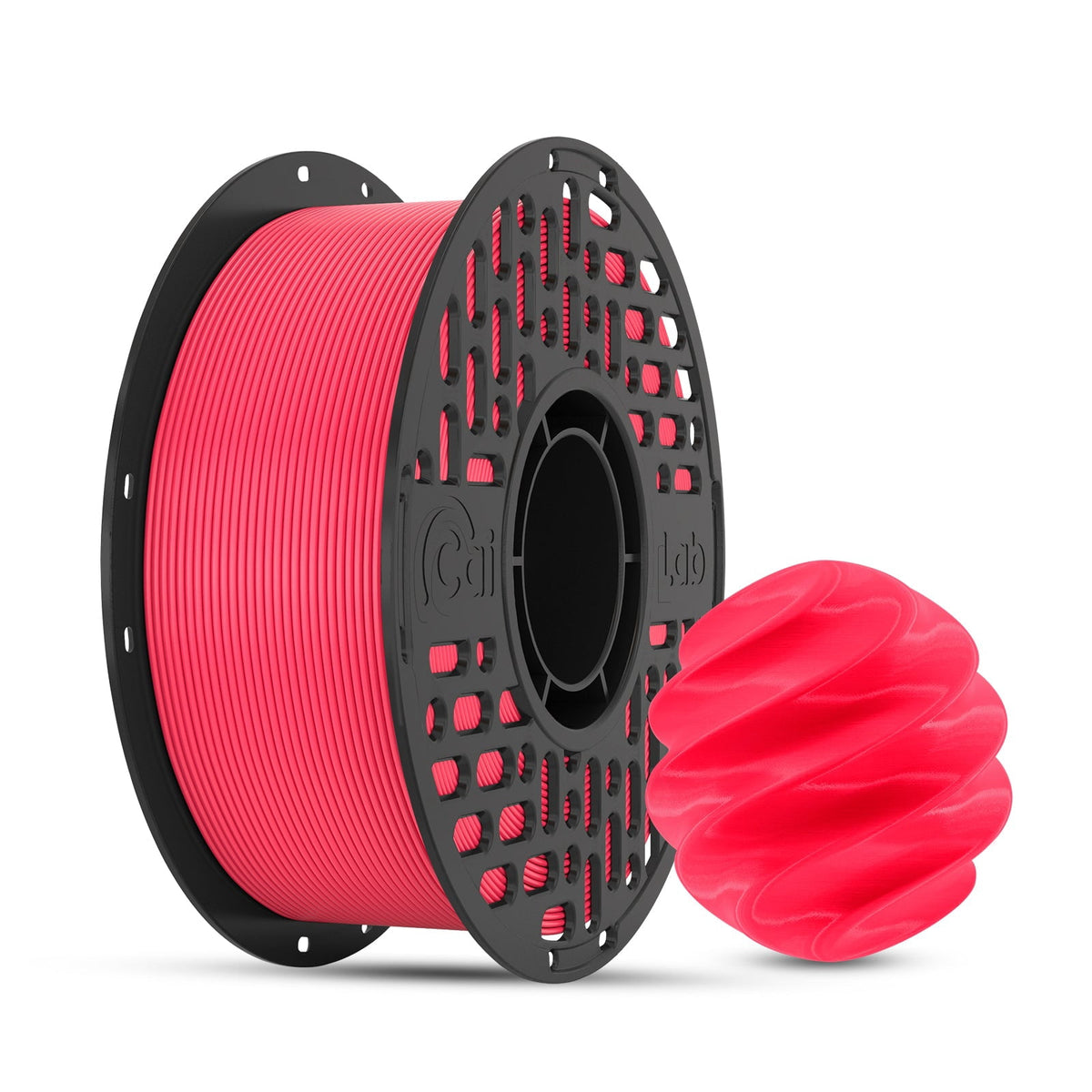 CaiLab PLA+ 3D Printer Filament Fast FDM Printing PLA Low Warping 1.75mm diameter Accuracy +/- 0.02mm 2.2lbs(1KG) Spool Olive Green