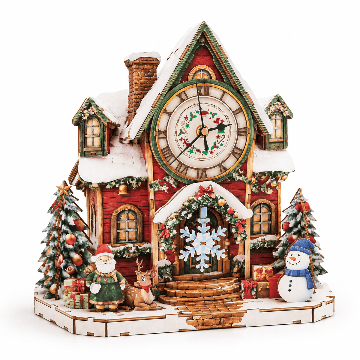 3d Wooden Puzzles For Adults-dachshund Clock Puzzle-adult Crafts