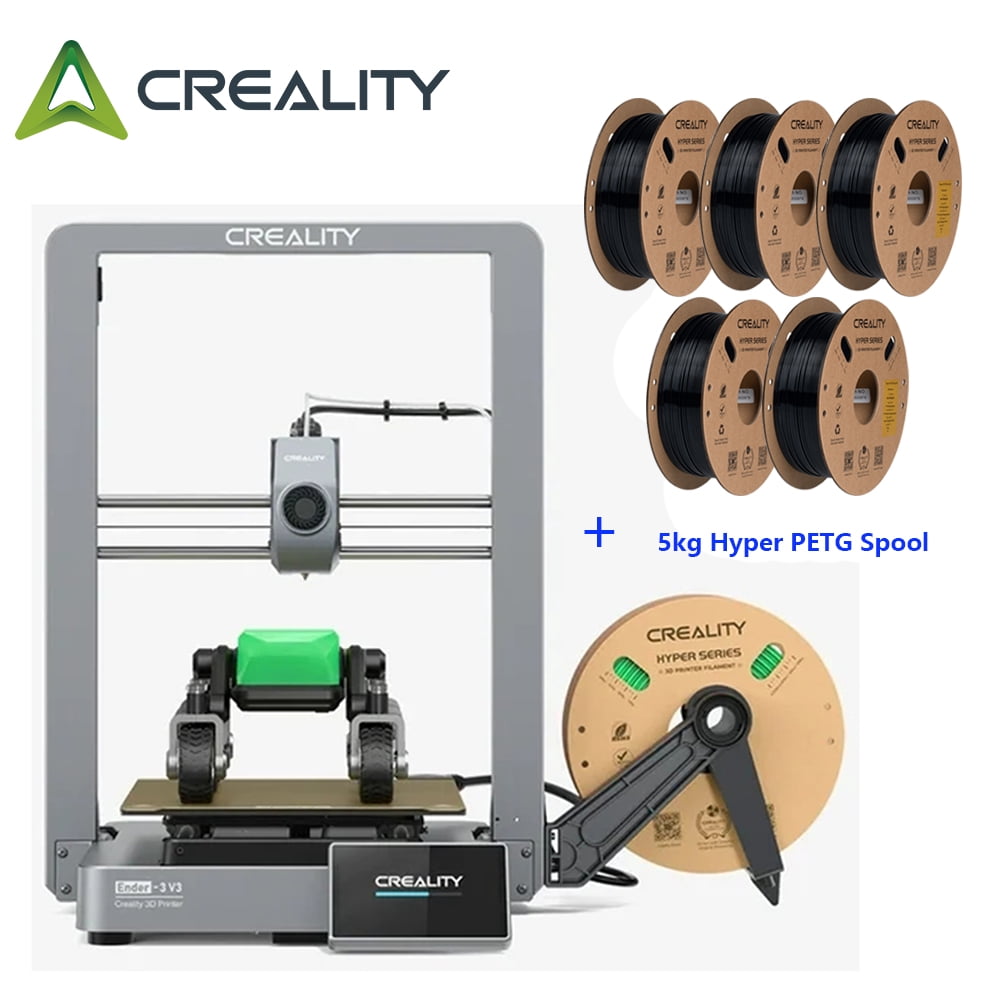 Creality Hi Multicolor 3D Printer for Beginners and Kids Fast 500mm/s, Auto-leveling with AI Camera Large 10.3×10.3×11.8in Build Volume
