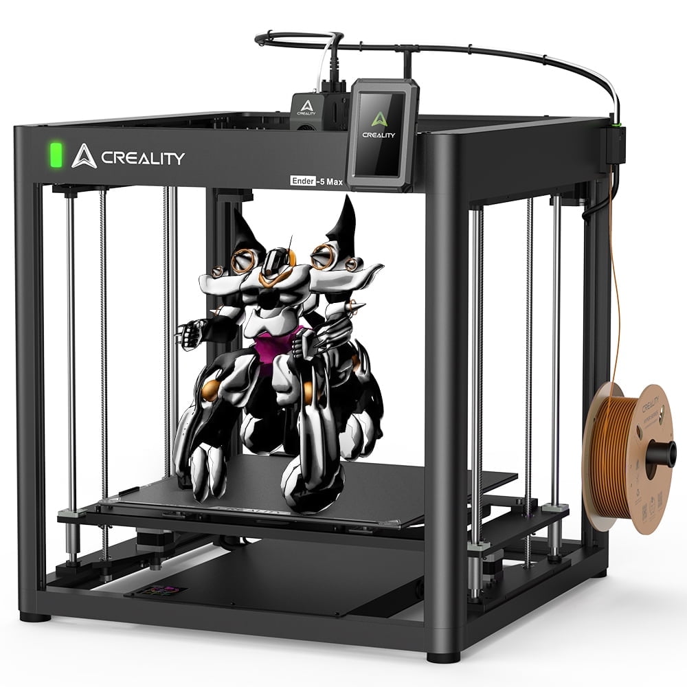 Creality Ender-5 Max 3D Printer Ultra-Fast CoreXY, 36-Point Auto Leveling, All-Metal Frame,400*400*400 Large Build Area