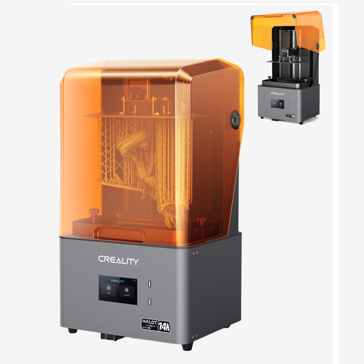 Creality HALOT-MAGE S 14K Resolution Resin 3D Printer 150mm/h Speed Less Odor Strong Ecosystem