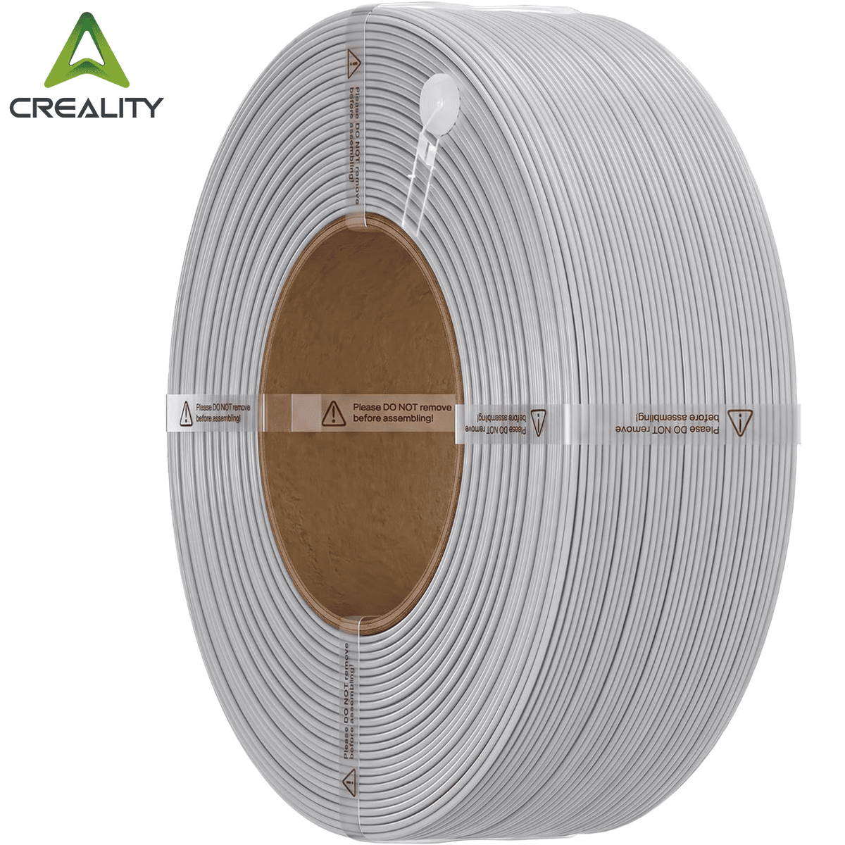Creality Hyper PLA RFID Refill Filament 1.75mm for 3D Printer,Fast 30-600mm/s for Reusable Spool 1kg/2.2lb,Gray