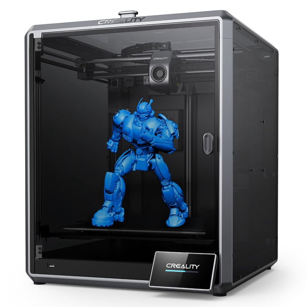 Creality K1 Max 3D Printer, 600mm/s High Speed, Smart AI Camera & LiDAR, CoreXY, 300℃ Printing, Large 11.81x11.81x11.81 in Build