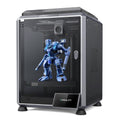 Creality K1C 3D Printer, 600mm/s High-Speed Core XY, Auto Leveling, 300℃ Direct Drive Extruder, Supports Carbon Fiber Filament, AI Camera & Cooling System