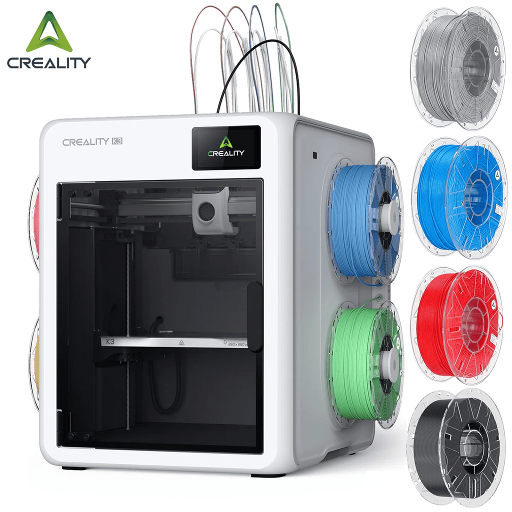 Creality K3 3D Printer Bundle with 4 Hyper PLA RFID Filaments