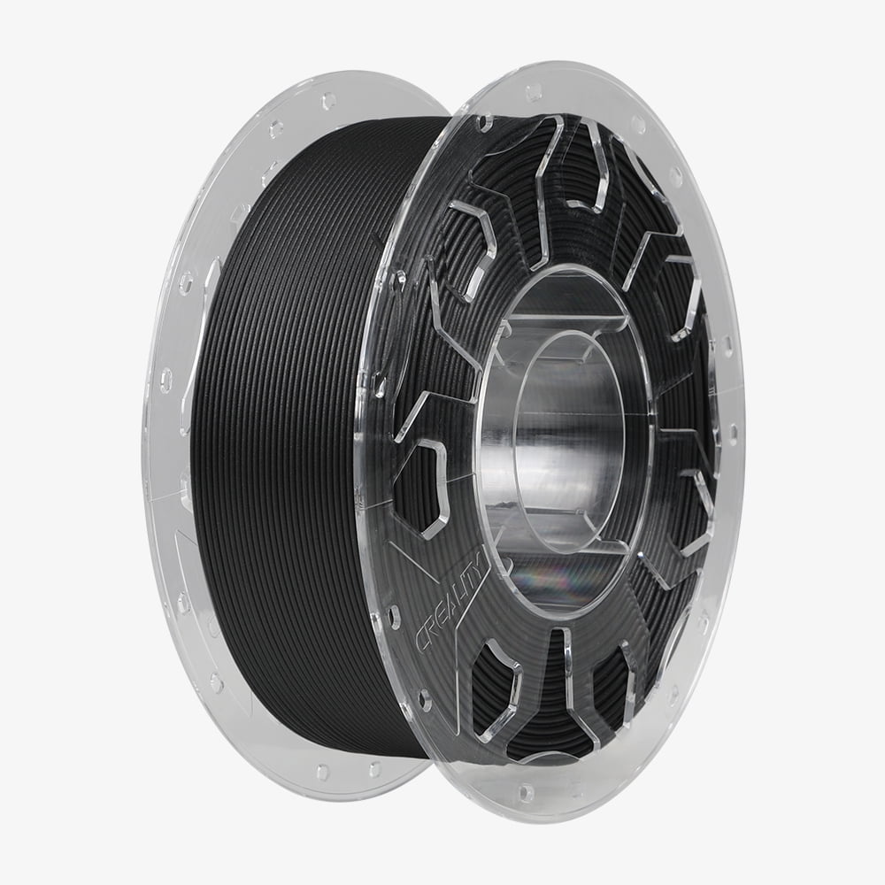 Creality Official 3D Printer Filament PLA Carbon Fiber Filament with Strong Hardness Easier to Shape Compatible with All Fused Deposition Modeling 3D Printers, 1kg Spool for Home DIY Kids