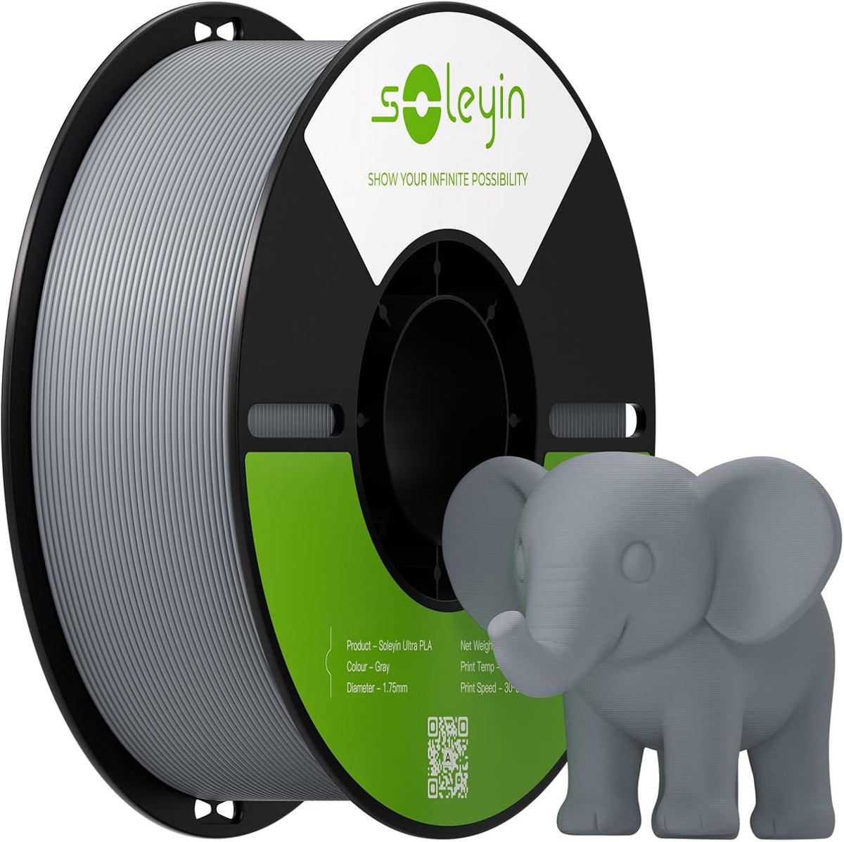 Creality Soleyin Ultra PLA 1.75mm 3D Printing Filament 1kg(Matte Moonstone)