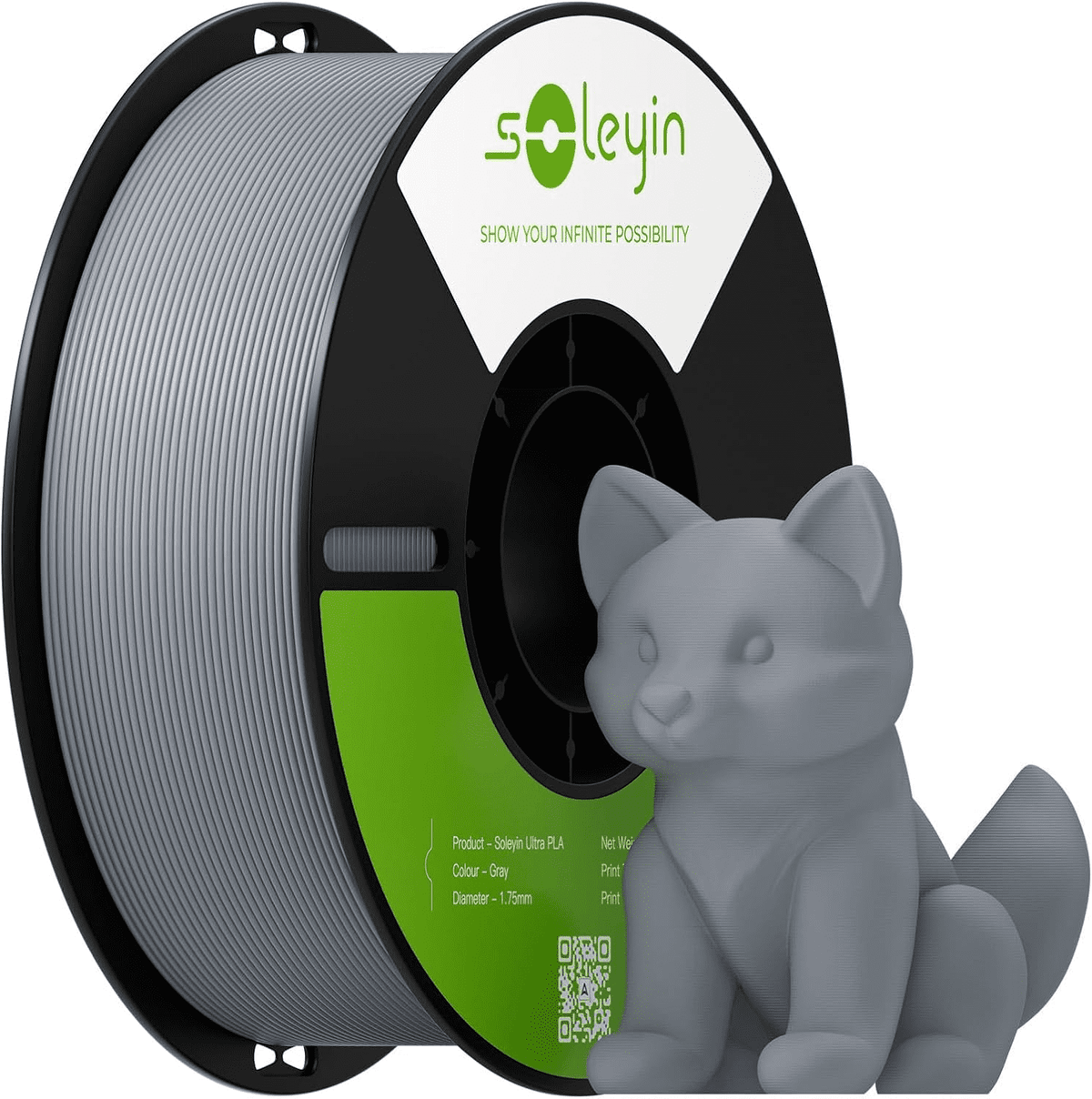Creality Soleyin Ultra PLA 1.75mm 3D Printing Filament 1kg(Matte Moonstone)