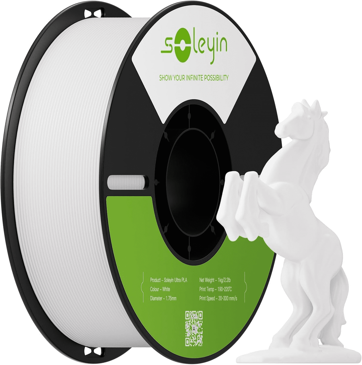 Creality Soleyin Ultra PLA 1.75mm 3D Printing Filament 1kg(Matte Moonstone)