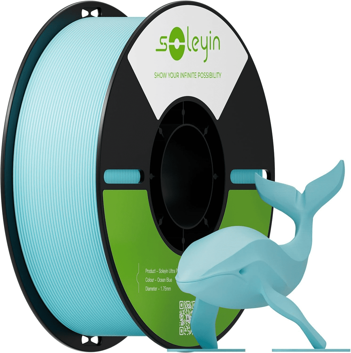 Creality Soleyin Ultra PLA 1.75mm 3D Printing Filament 1kg(Matte Moonstone)