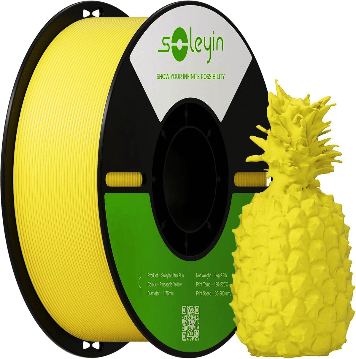 Creality Soleyin Ultra PLA 1.75mm 3D Printing Filament 1kg(Matte Moonstone)