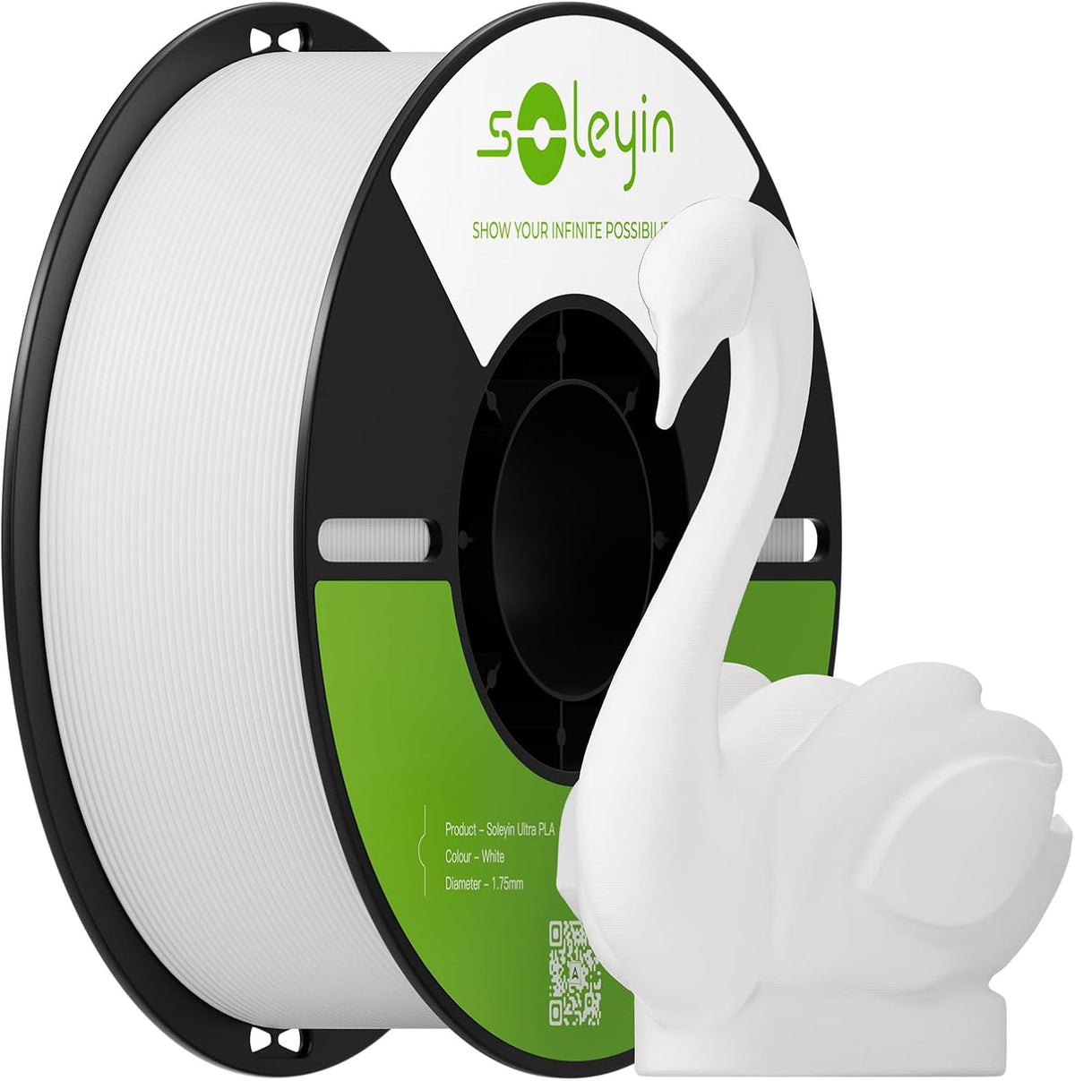 Creality Soleyin Ultra PLA 1.75mm 3D Printing Filament 1kg(Matte Moonstone)