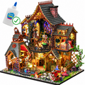 DIY Magic Forest Toy Model Hand-Assembled 3D Wooden Puzzle Dollhouse Xmas Gift