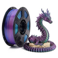 DualFerv PLA Filament 1.75mm, 1KG/2.2lbs PLA 3D Printer Filament, Burnt Titanium
