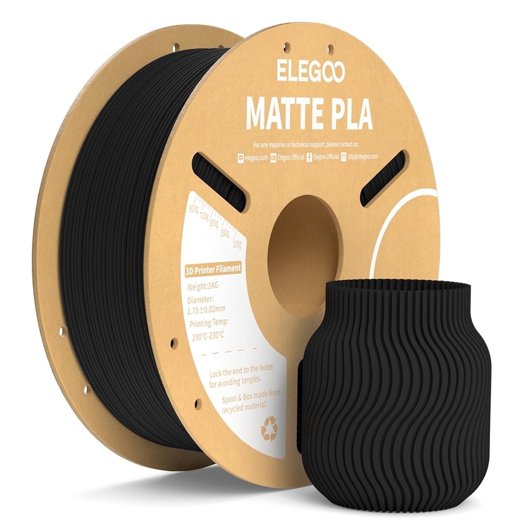 ELEGOO Matte PLA 3D Printer Filament Mint Green 1KG 1.75mm