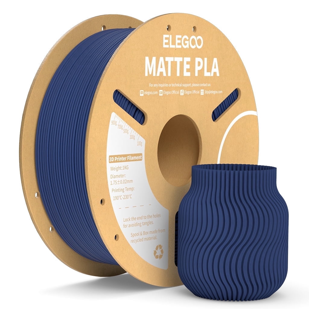 ELEGOO Matte PLA 3D Printer Filament Mint Green 1KG 1.75mm