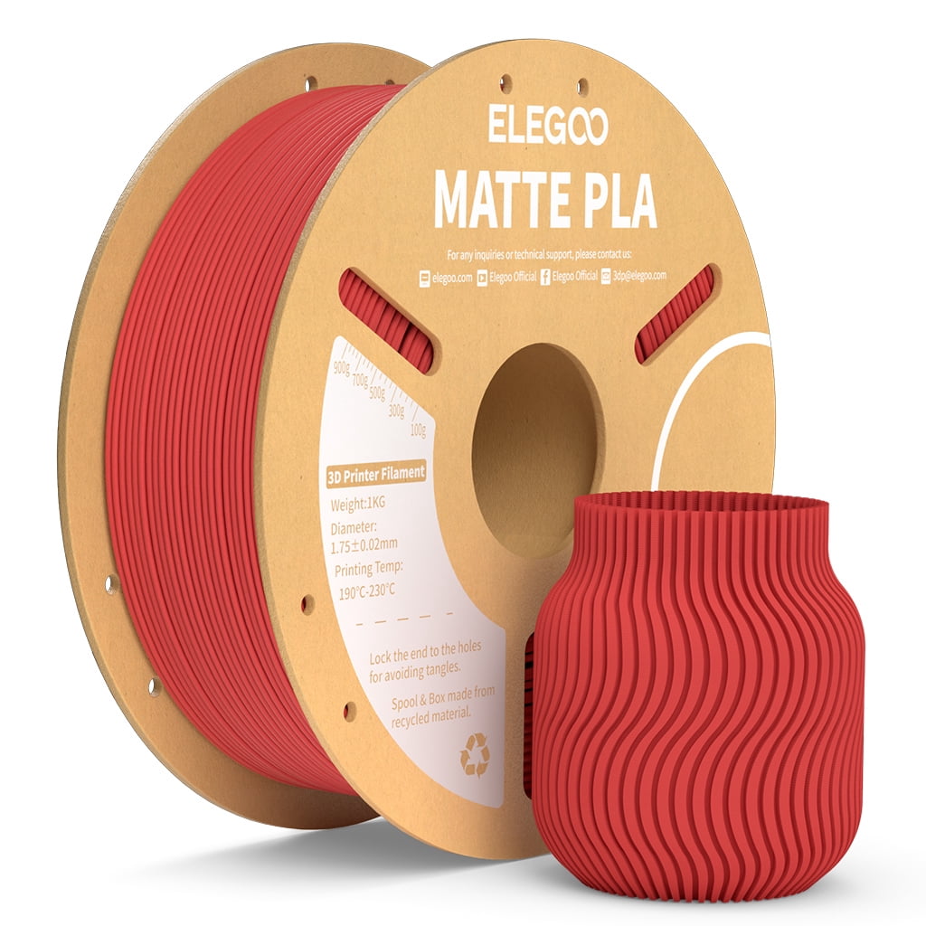 ELEGOO Matte PLA 3D Printer Filament Mint Green 1KG 1.75mm