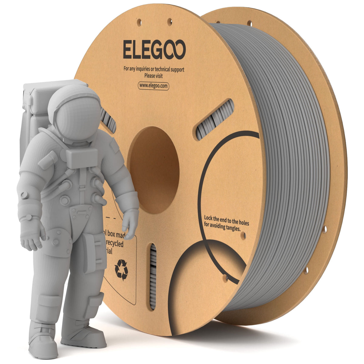 ELEGOO PLA 3D Printer Filament 1.75mm Sky Blue 1KG