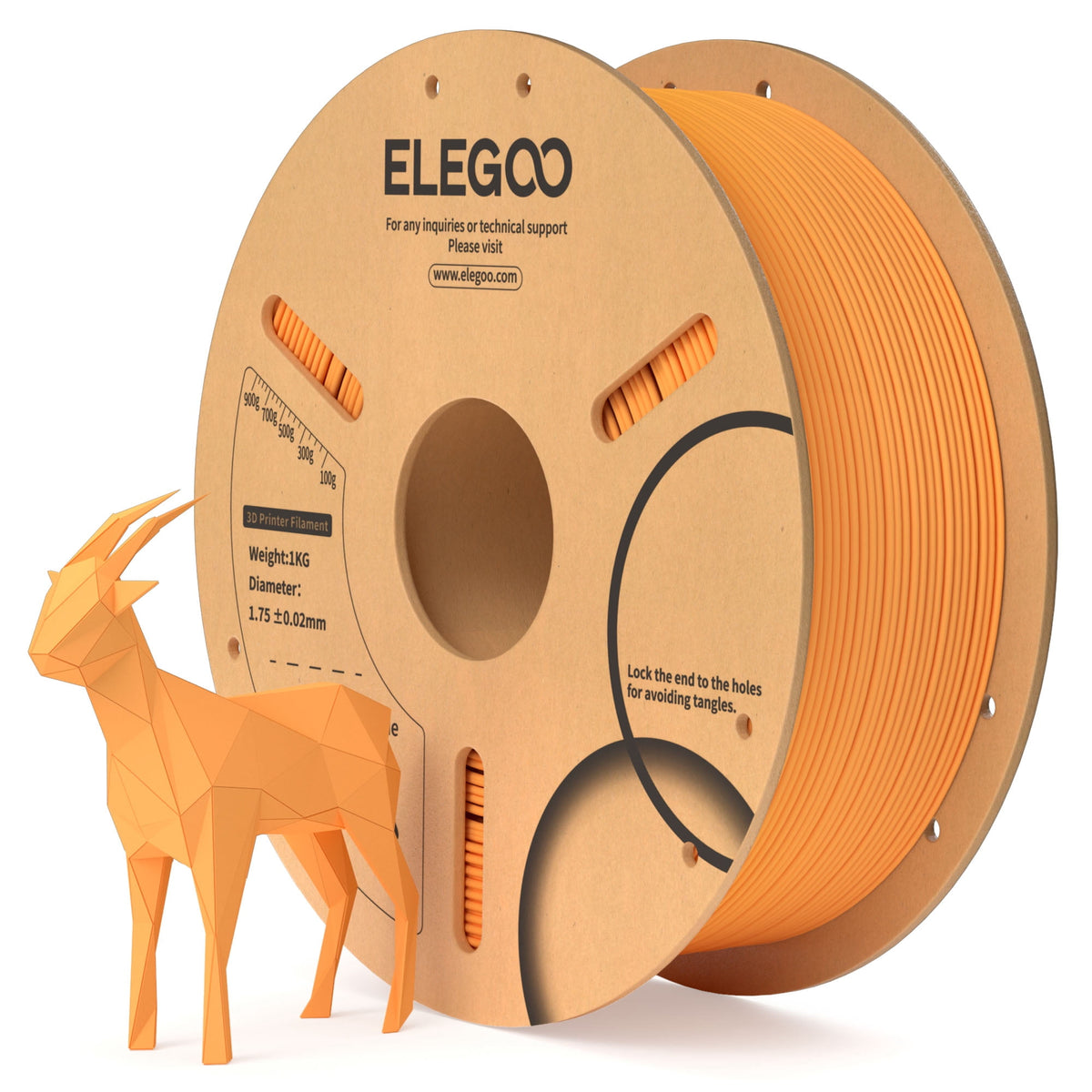 ELEGOO PLA 3D Printer Filament 1.75mm Sky Blue 1KG