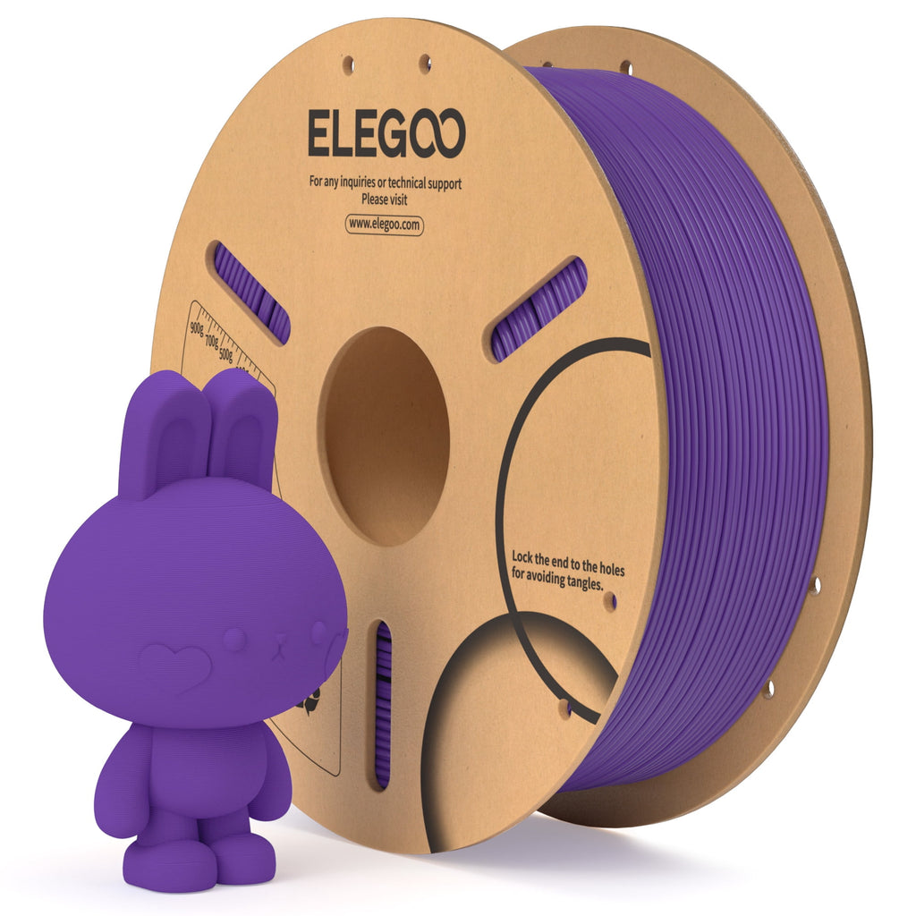ELEGOO PLA 3D Printer Filament 1.75mm Purple 1KG