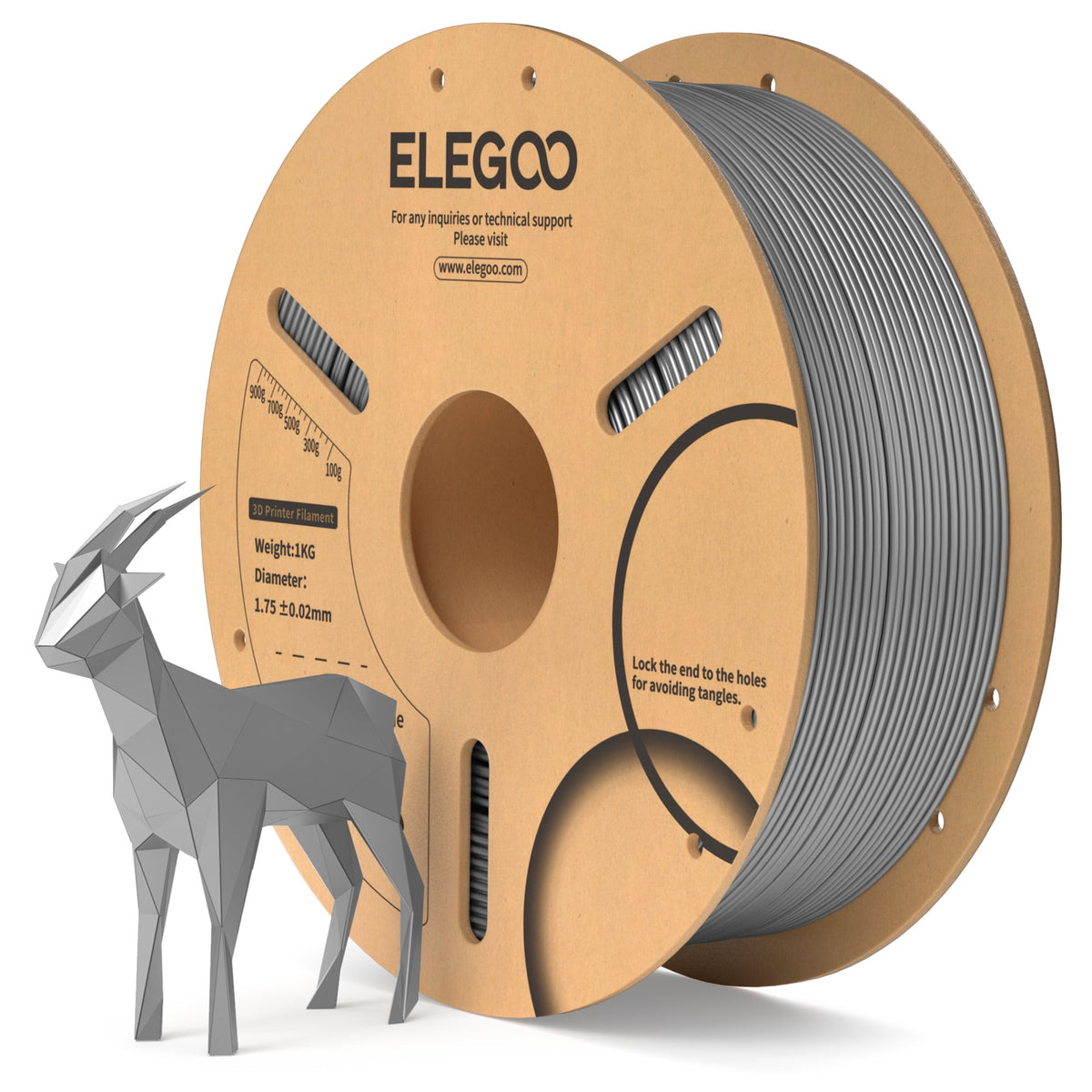 ELEGOO PLA 3D Printer Filament 1.75mm Sky Blue 1KG