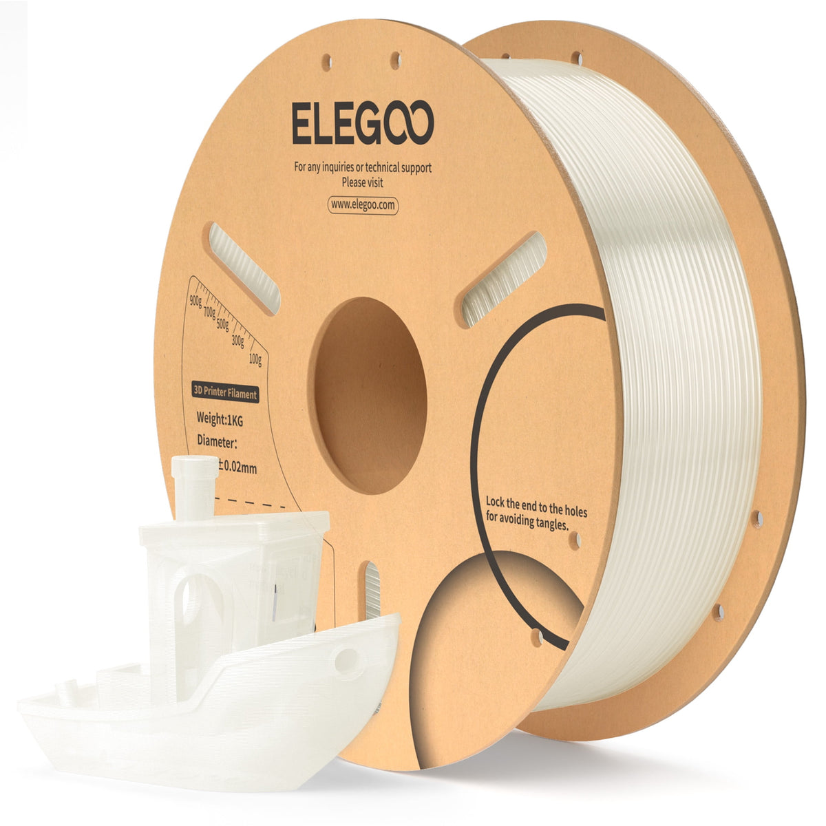 ELEGOO PLA 3D Printer Filament 1.75mm Sky Blue 1KG