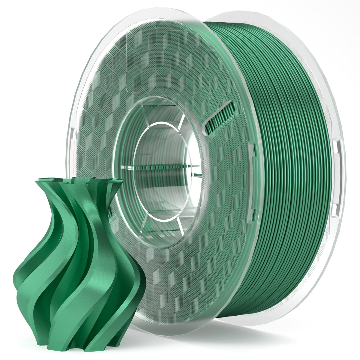 ELEGOO Silk PLA 3D Printer Filament 1.75mm Silk Silver 1KG