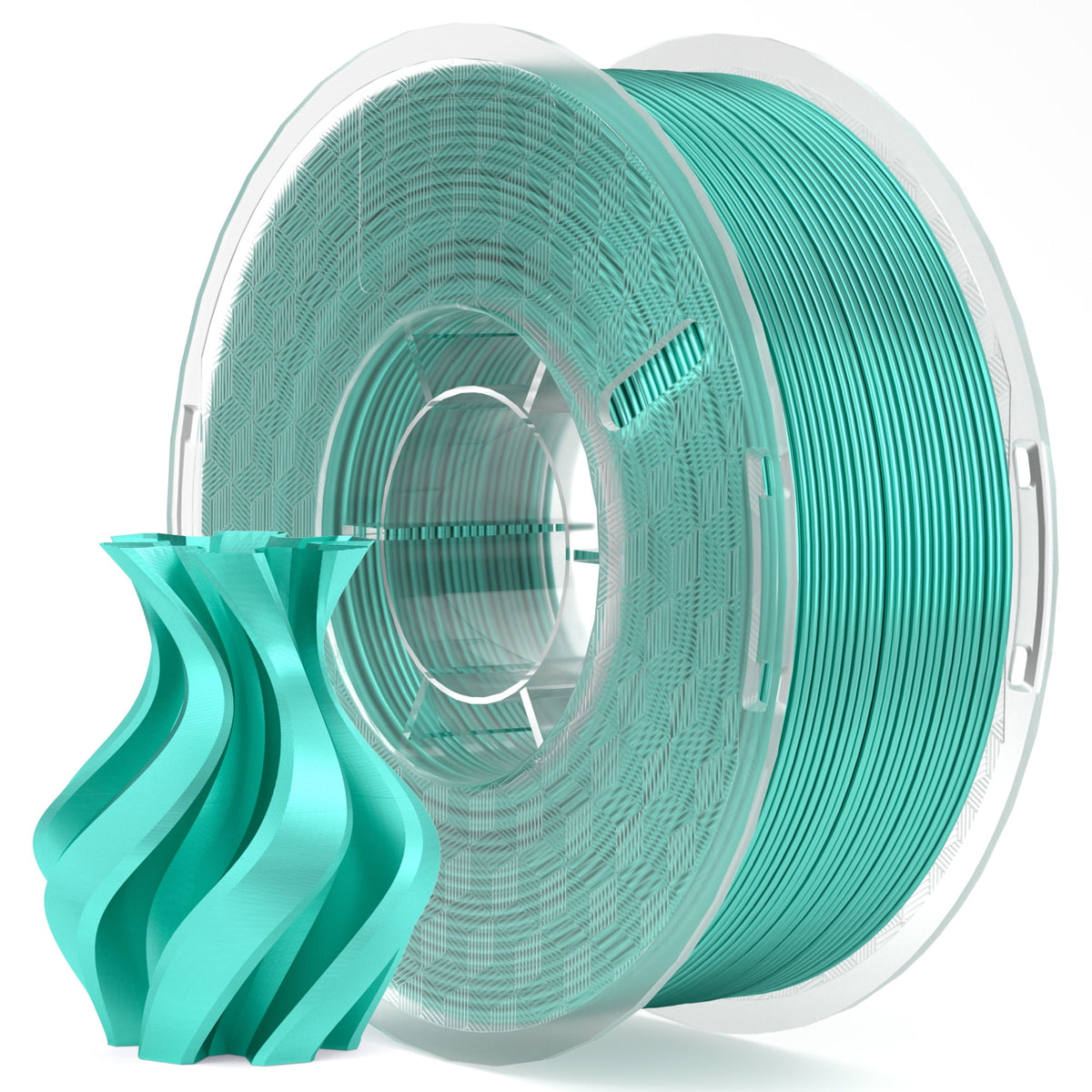 ELEGOO Silk PLA 3D Printer Filament 1.75mm Silk Silver 1KG