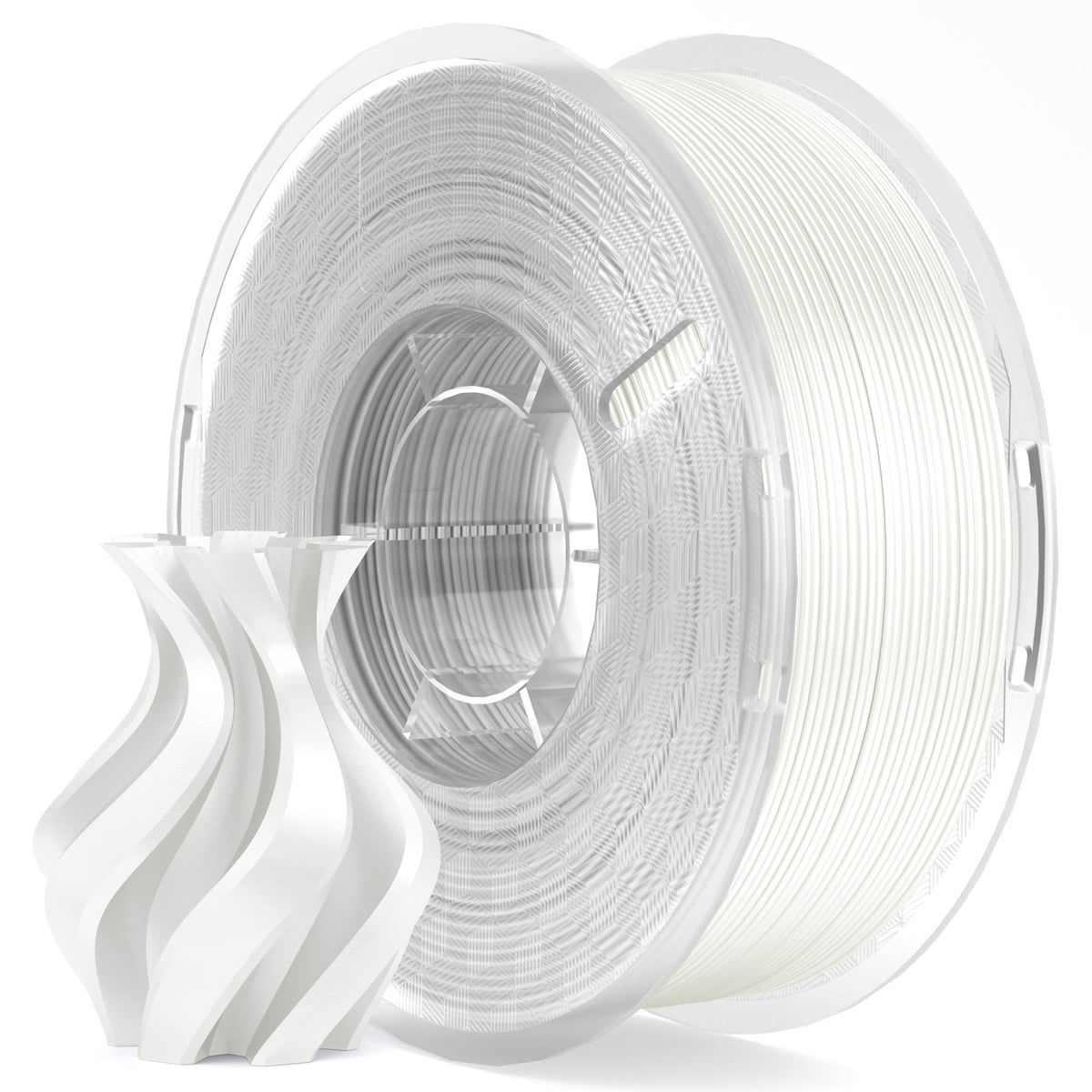 ELEGOO Silk PLA 3D Printer Filament 1.75mm Silk Silver 1KG