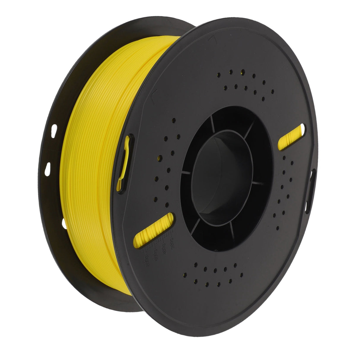 EXHUMKY Yellow Pla Filament Spool for 3D Printers with Stable Flow and Creative Versatility